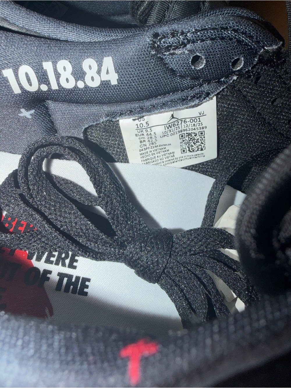 Jordan 1 Low OG “Banned” (Men’s 10.5) - Picture 4 of 8